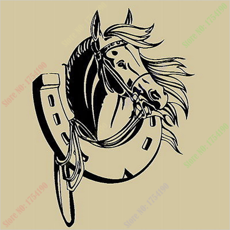 Office Furniture For Sale - Beautiful Horse Head Wall Decal Pet