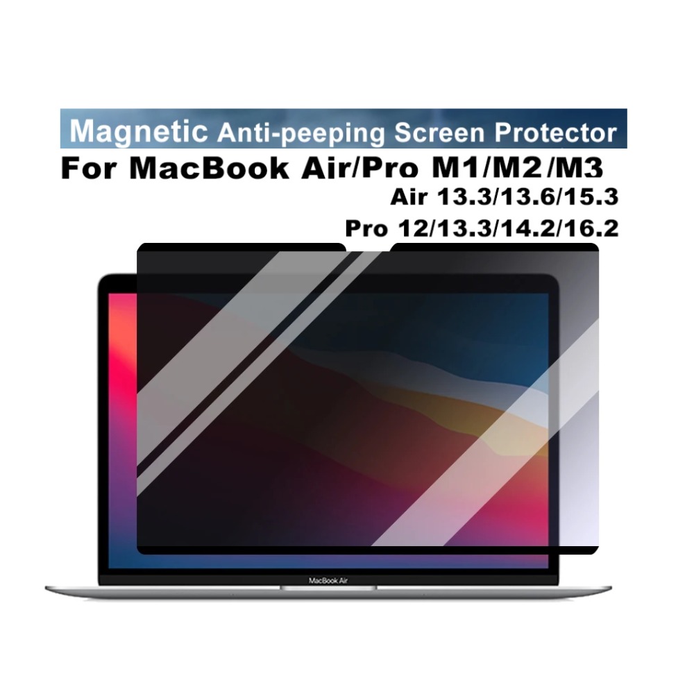 Monitor Privacy Filter - Magnetic Anti-peeping Screen Protector For Macbook