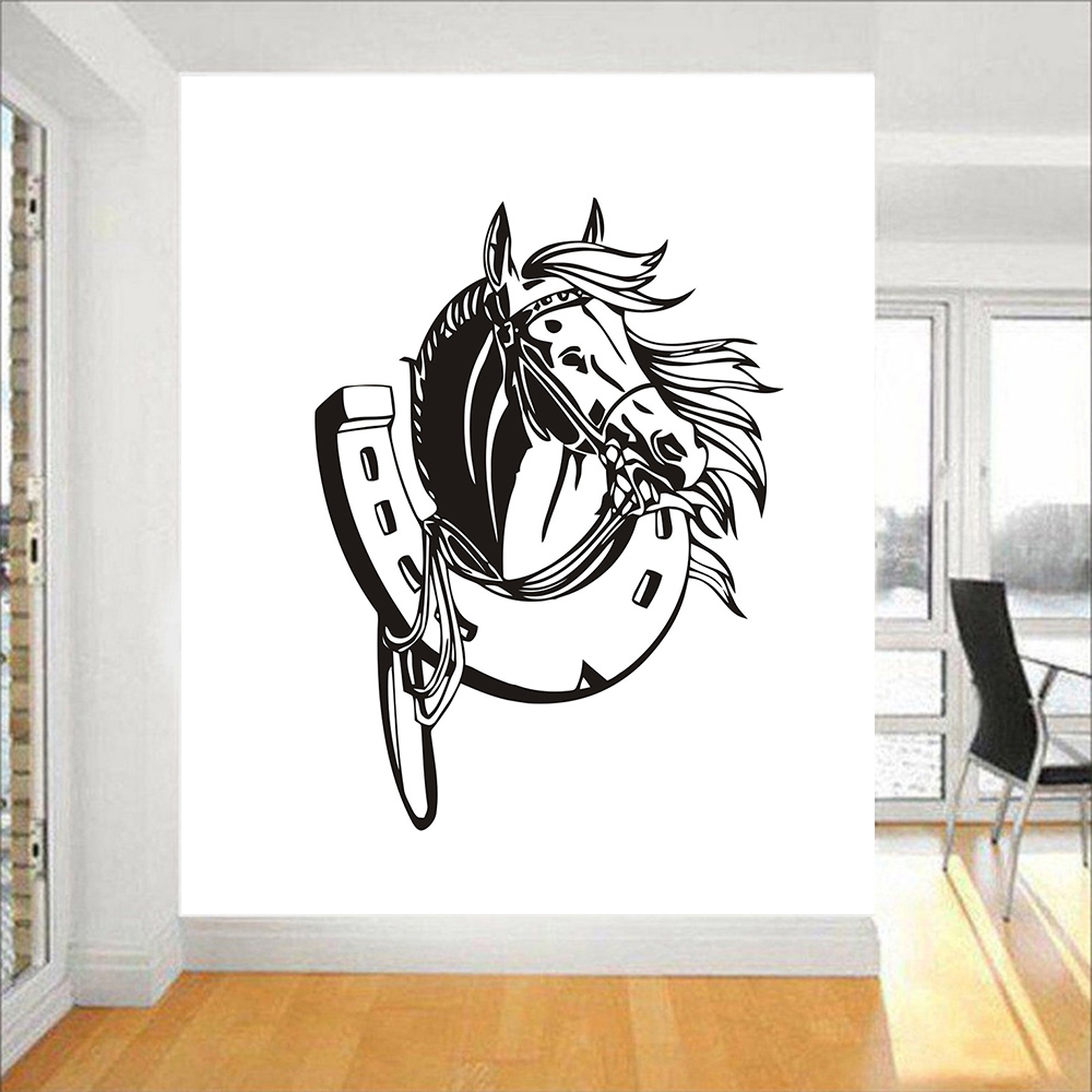 Beautiful Horse Head Wall Deca - Office Furniture For Sale review and price