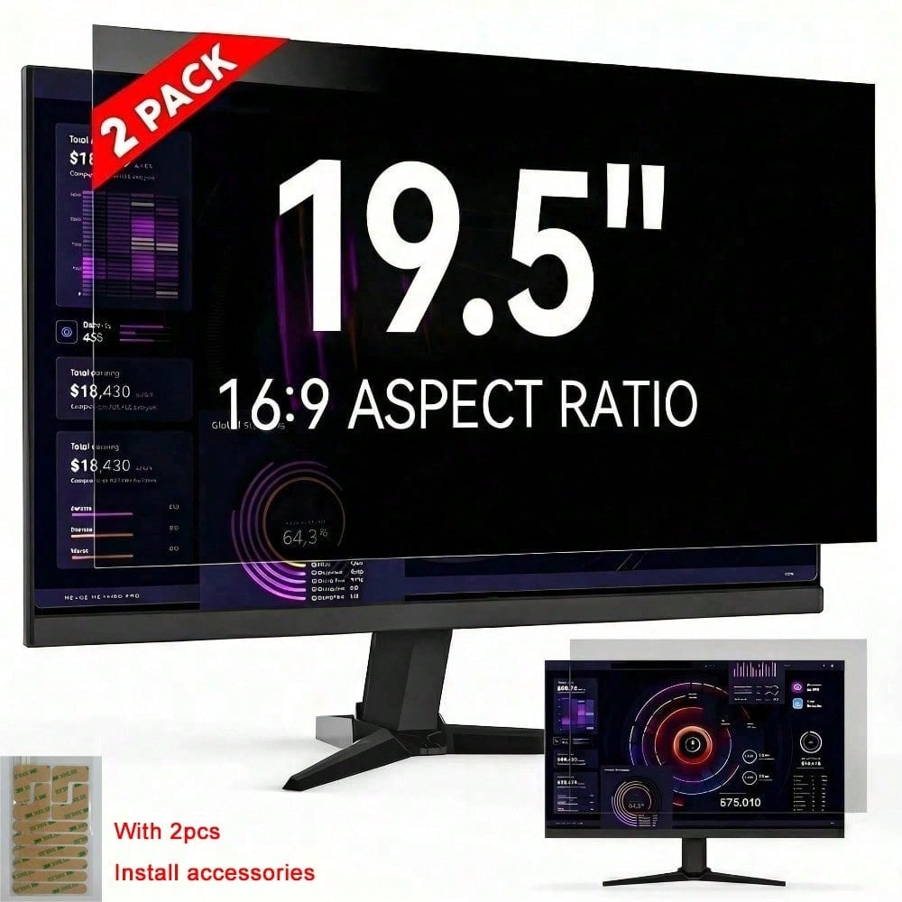 [2-Pack] 19.5 Inch 16:9 Comput - Monitor Privacy Filter review and price