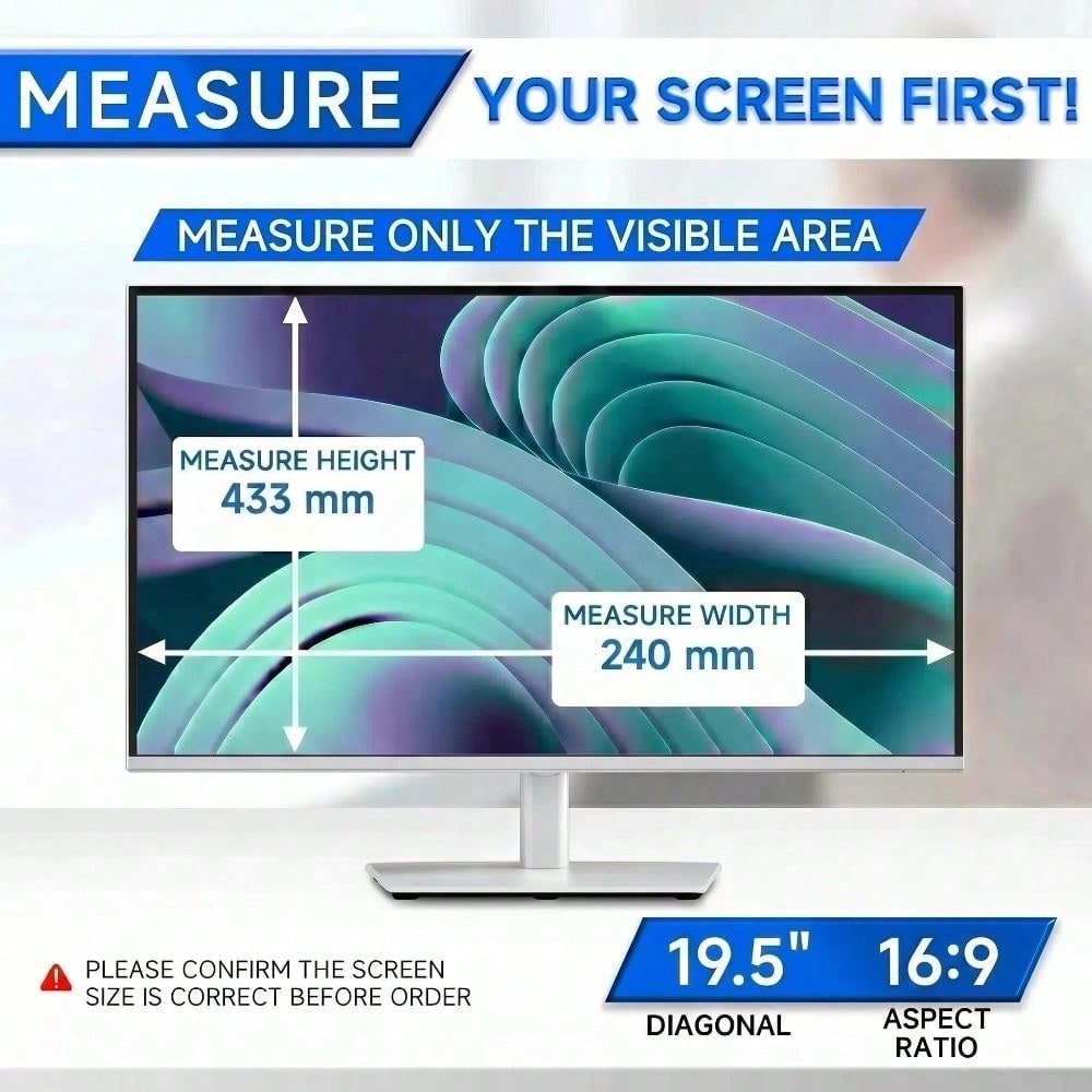 [2-Pack] 19.5 Inch 16:9 Comput - Monitor Privacy Filter review and price