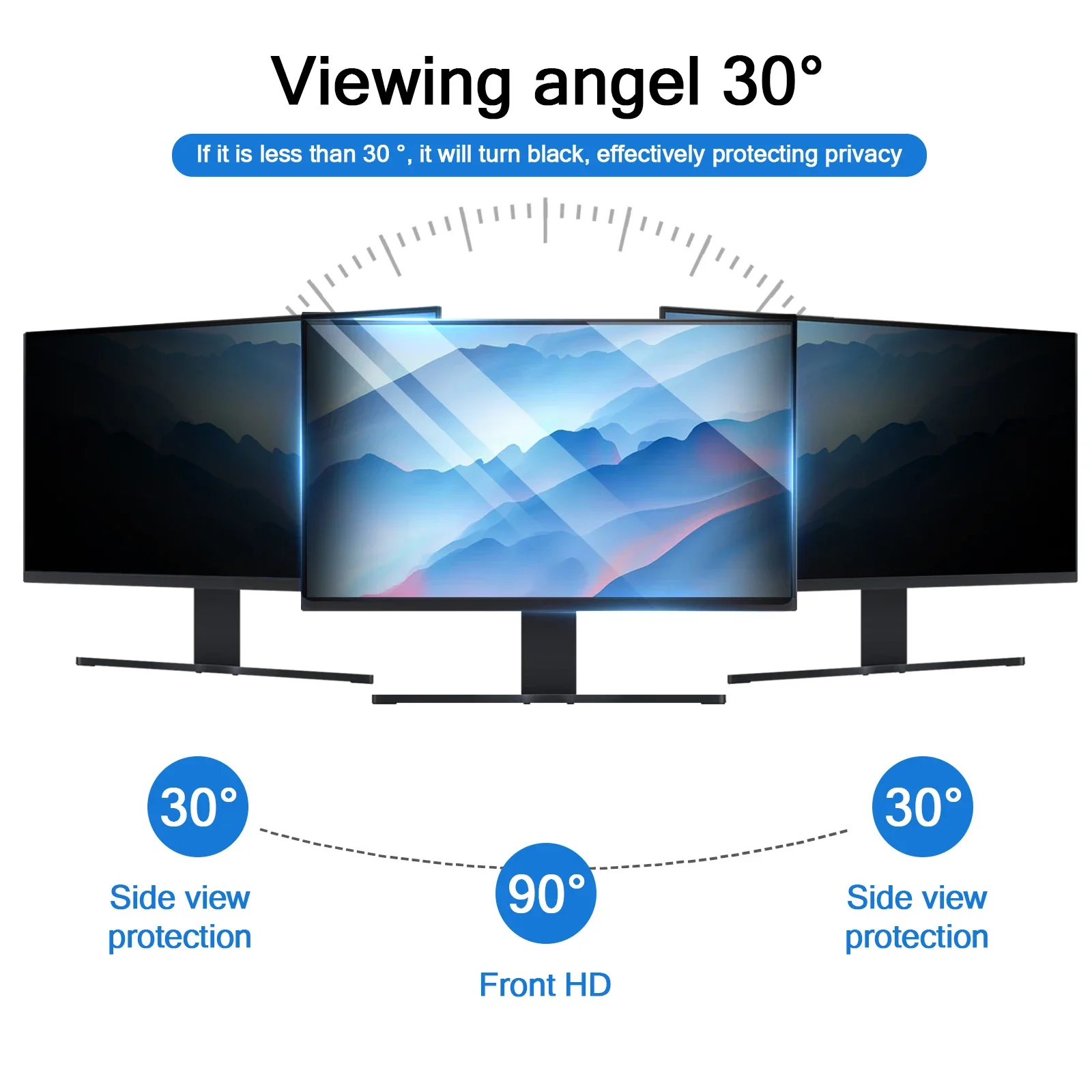 Hanging Anti-peering Screen Pr - Monitor Privacy Filter review and price