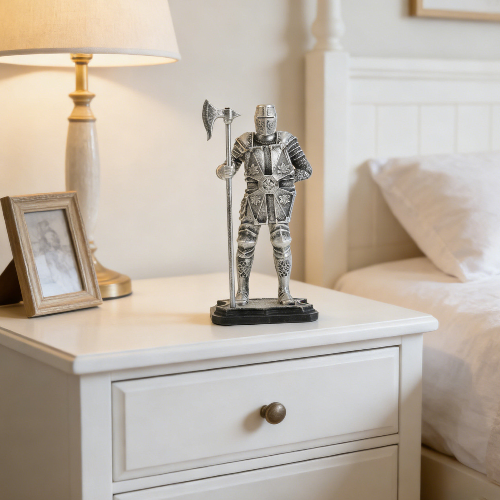 Medieval Knight Statue with Sh - Office Furniture For Sale review and price