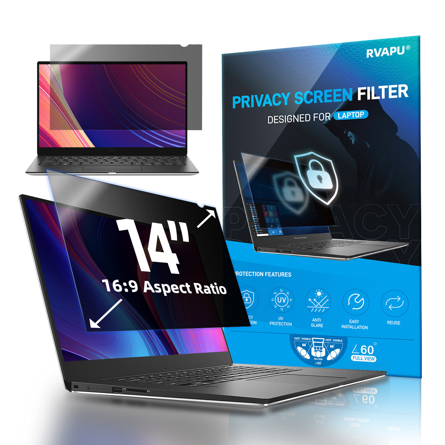 For Laptop 14 inch Privacy Ant - Monitor Privacy Filter review and price