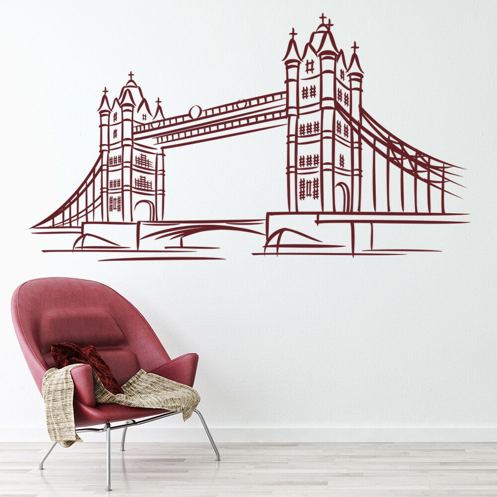 Wall Sticker Tower Bridge of L - Office Furniture London review and price